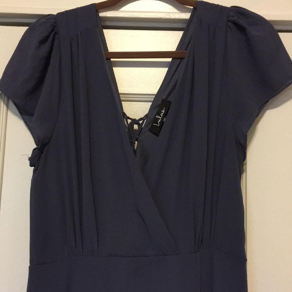 Chiffon Wisteria Gown - Picture 3 of 3
